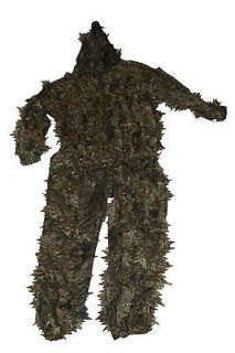 3D LEAFY SUIT   CAMOUFLAGE   HUNTING  2 PC  SIZE MED/LARGE   Green