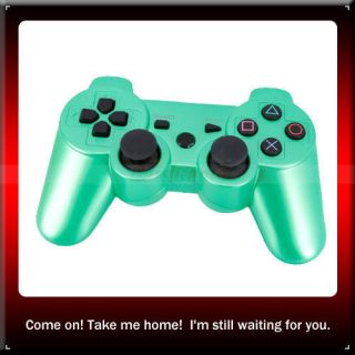 Pcs Wireless Bluetooth Game Controller for Sony PS3 Green Free 