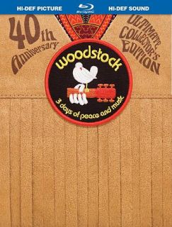 Woodstock Three Days of Peace Music Blu ray Disc, 2009, Directors Cut 