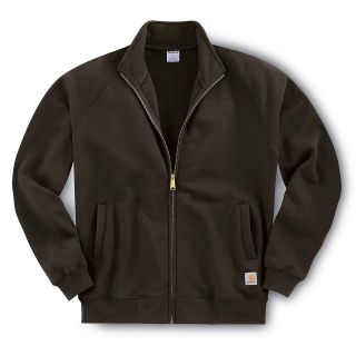 Carhartt Workwear Heavy Quilted Zip Mock Neck Sweatshirt K350