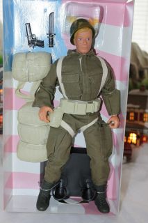   Toy Soldiers the World Doll Action Figure Paratrooper World War II