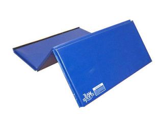 gymnastics mat 4x6x1 3 8 blue  125