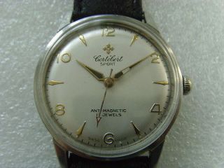 vintage swiss cortebert 17j manual men s wristwatch from china