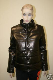 yohji yamamoto adidas women puff leather jacket m