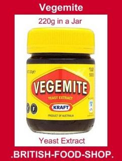 vegemite yeast extract 220g jar by kraft ww shipping time