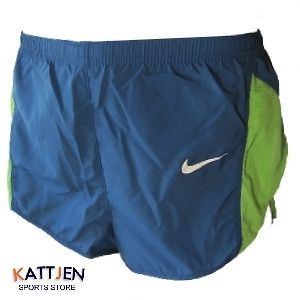 Nike Womens Sports Running Split Leg Shorts   Blue 714453 464