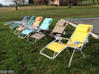 zero gravity lounge chairs with choice of 4 colors