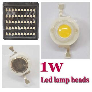 Newly listed 10 Pcs High Power Cool White 1W Led Lamp Beads 80~100 Lm