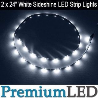 2x White Canbus Audi A5 Style 30 SMD LED Parking Fog Driving Strip 