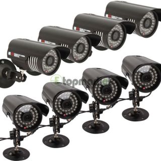 NTSC 1 4 Sharp CCD 420TVL CCTV Security Night Vision 36IR Camera 
