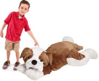 Joojoo 60 5 ft Jumbo Bulldog Plush Stuffed Animal