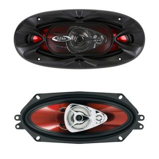 Boss Audio CH4330 4 x 10 3 Way Speaker Red Color 400 Watts Chaos 