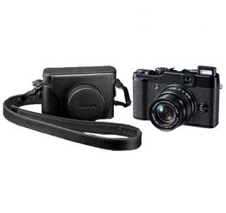 Fuji FinePix X10 Bundle 12 megapixel Digital Camera and Leather 