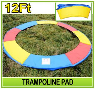 New 12 ft 18oz 0 6 EPE Round Trampoline Safety Pad Gym Spring Cover 