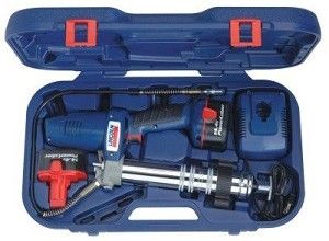  14 4V Power Luber Grease Gun w 2 Batts Cordless Rechargeable 14 