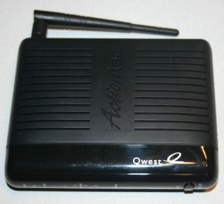 Qwest Actiontec PK5000 24 Mbps 4 Port 10 100 Wireless G Router used