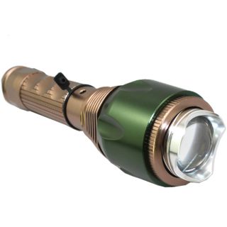 1800 Lumen Zoomable CREE XM L T6 LED Flashlight Torch Stretch Zoom 