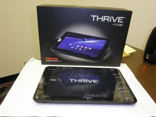 Up for grabs is a Toshiba Thrive AT105   T1016 16GB 10.1in Black 