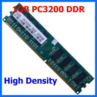 1GB DDR400 PC3200 184PIN 400MHz DESKTOP MEMORY Non ECC RAM 1G