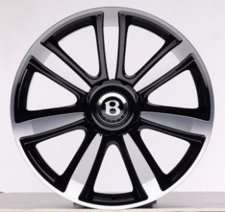 21 Bentley Elegant Wheels Black Brand New Sold as A Set