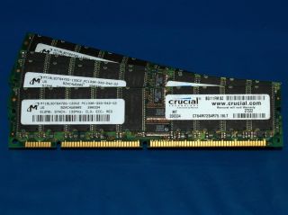 Memory 2GB 4X 512MB PC 133R ECC RAM for Dell PowerEdge 2400