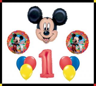 Disney Mickey Mouse Clubhouse 1 Happy Birthday Balloon Set Party 