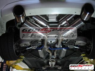 GSP 350Z Z33 G35 Coupe 2dr Stainless Steel Racing Catback Exhaust 