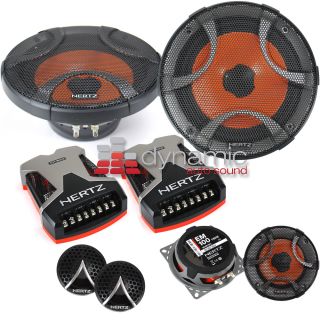   163L 6 1 2 Energy Series 3 Way Component Car Speaker System
