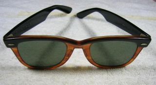Original Rayban Sunglasses. Old and Rare black   brown model.