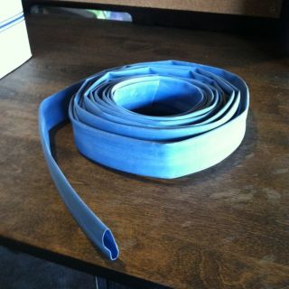 Heat Shrink Tubing Tube Diameter 22mm 7/8 20 Ft Long Blue