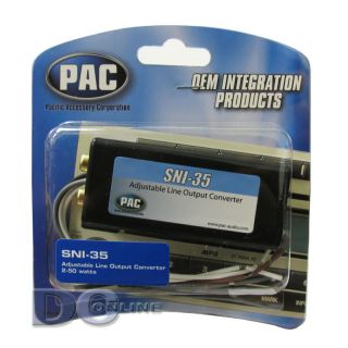 Pac SNI 35 2 Channel Adjustable Line Out Converter