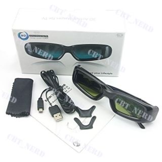 3D Active Rechargeable Glasses Panasonic Viera TC P50VT20 P55GT30 