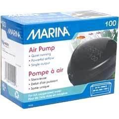 Marina 100 Air Pump Quiet Aquarium Fish Tank 40 Gallon