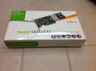 LSI 3Ware LSI00214 9750 8i SGL 8 Internal Ports PCI E