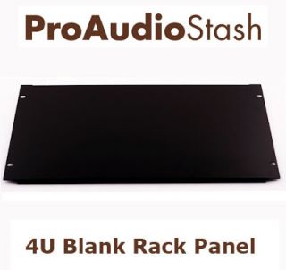 4U Blank Rack Panel 19 Inch 19 AUDIO RACK MOUNT