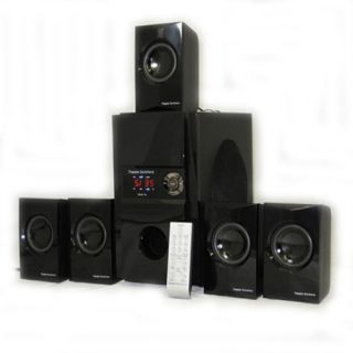 New 5 1 Home Theater w Tuner PC Gaming Speakers TS512