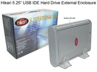 25 Optical Drive 3 5 HDD USB 2 0 External IDE Hard Drive Enclosure 