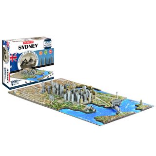4d cityscape sydney puzzle rebuild sydney s world famous skyline in 3d 
