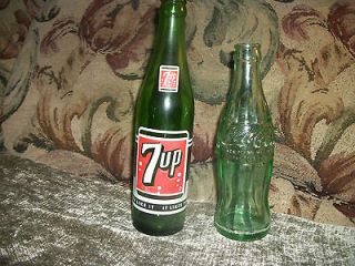 VINTAGE COCA COLA & 7 UP (1960s) BOTTLES E TOWN, LOUISVILLE, KY