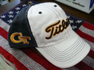 NEW 2011 Titleist Georgia Teck Yellow Jackets GT Golf Hat Cap