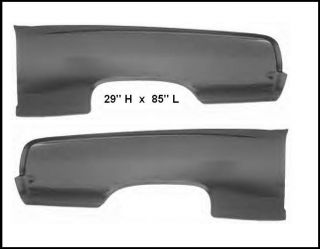 64 65 Chevelle Malibu SS 1 4 Quarter Panel Skin Pair