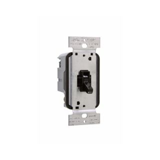 Legrand TradeMaster 600W Three Way Toggle Dimmer in Brown T603