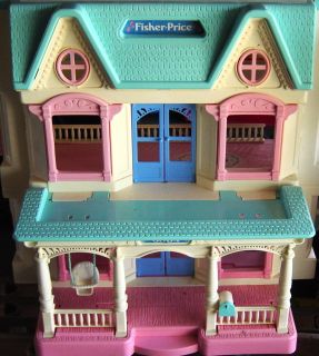 Victorian Dollhouse 6364 Fisher Price 90s Accessories