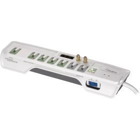 Rocketfish 7 Outlet Home Office Power Manager with Surge Protection 