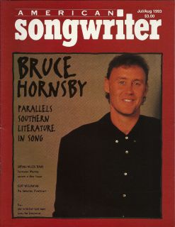 Bruce Hornsby 1993 American Songwriter magazine Roger Miller, Willie 