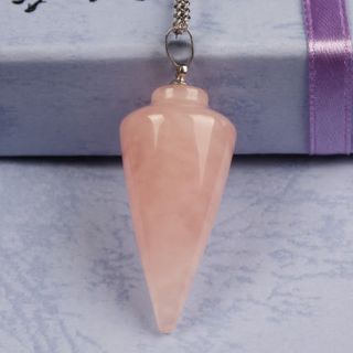 Crystal Gemstone Pendulum Healing Dowsing Reiki Chakra