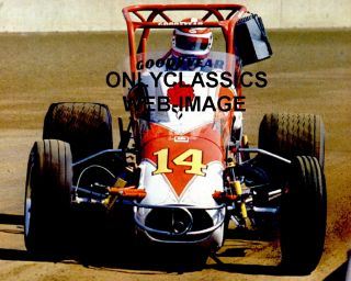 Foyt Famous Sprint Car 14 Auto Racing Poster Indy