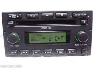   F250 F350 Escape 6 CD Changer Radio F150 E150 E250 E350 E Van