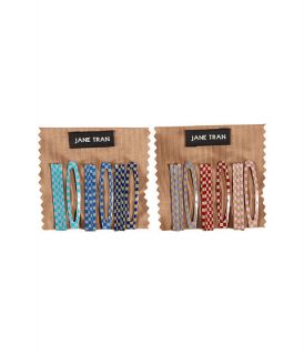 Jane Tran Checkered Assorted Bobby Pin and Clip Set $22.99 $25.00 