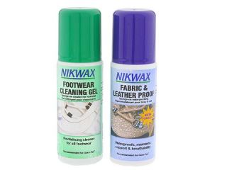 Nikwax Fabric/Leather & Cleaning Gel    BOTH 